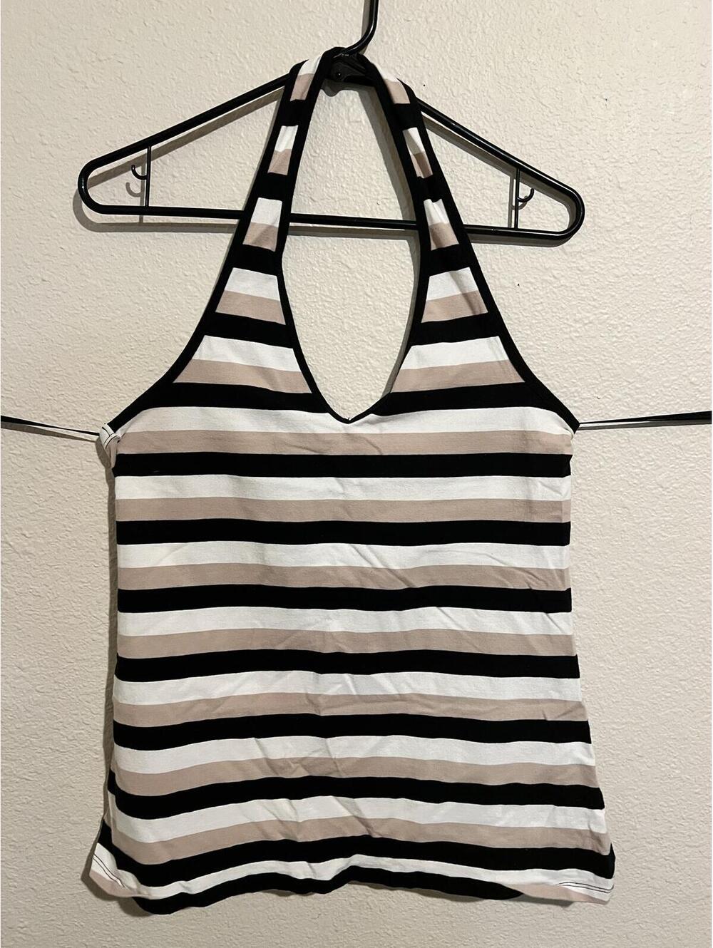 Torrid Striped‎ Halter Top Size 0